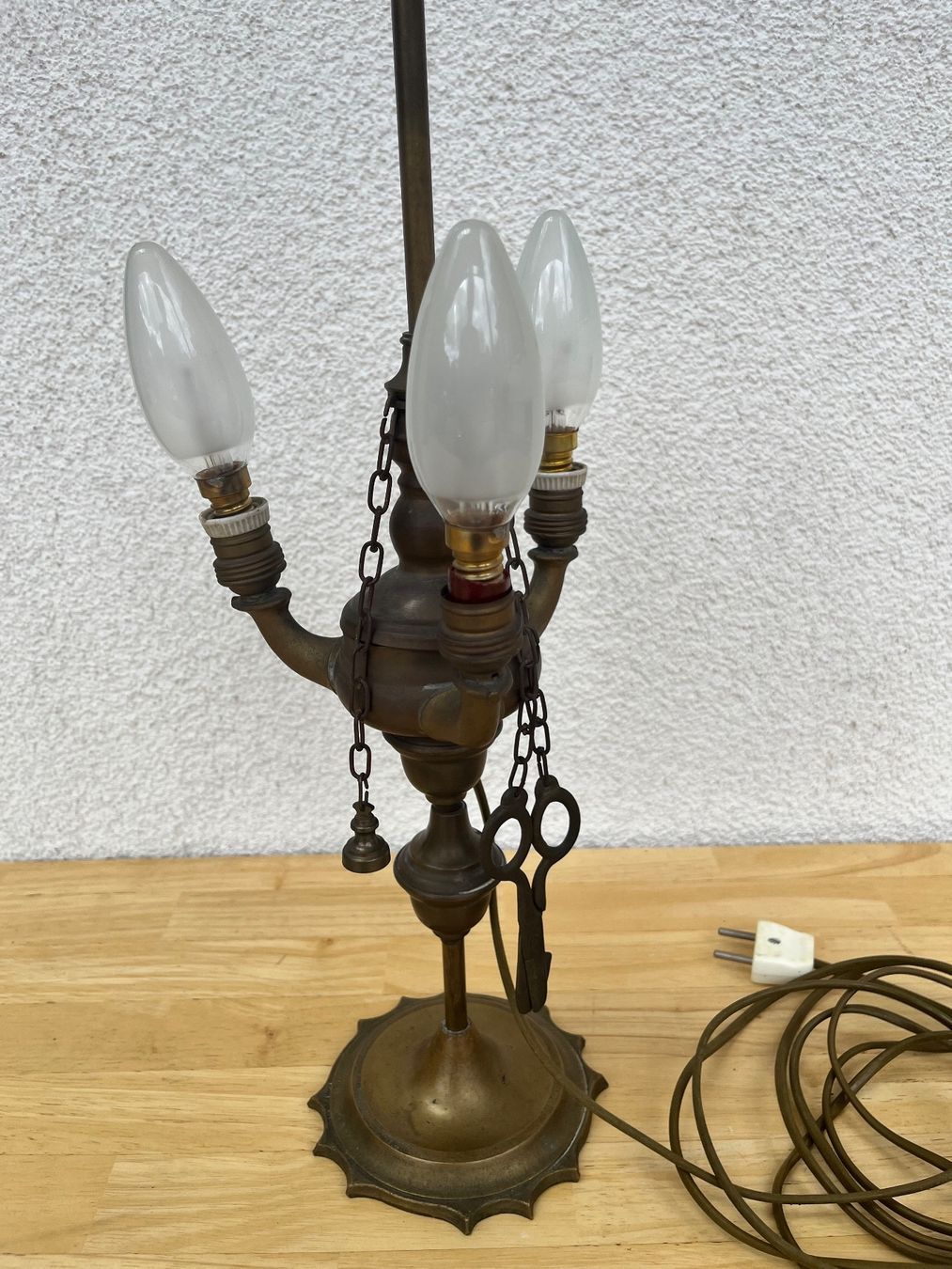 Lampade: Messinglampe antik – Usato da Uster venduto da colmo 2