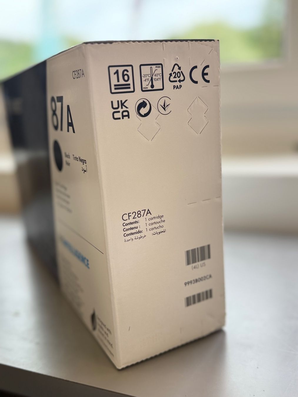 Druckerpatronen & Toner: HP 87A Toner Schwarz CF287A – Neu und originalverpackt aus St. Gallen von FILTROX-IT 2