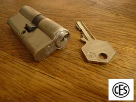 CES Schliesszylinder Doppelzylinder 70mm  35mm / 25mm
