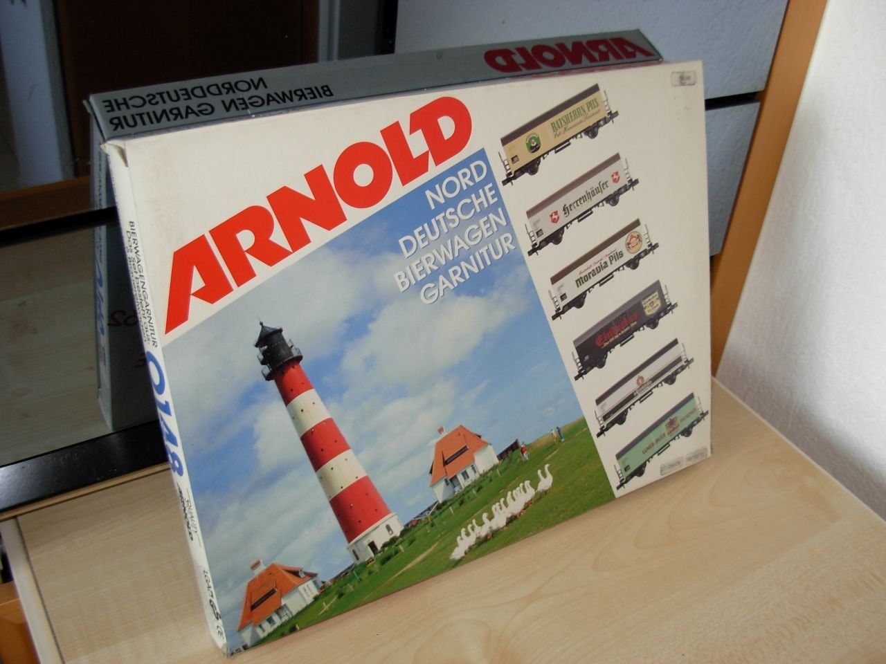 Arnold Modelleisenbahnen: N: Bierwagen-Zugset – Neu (gemäss Beschreibung) aus Oberrieden von Hobbyschiff