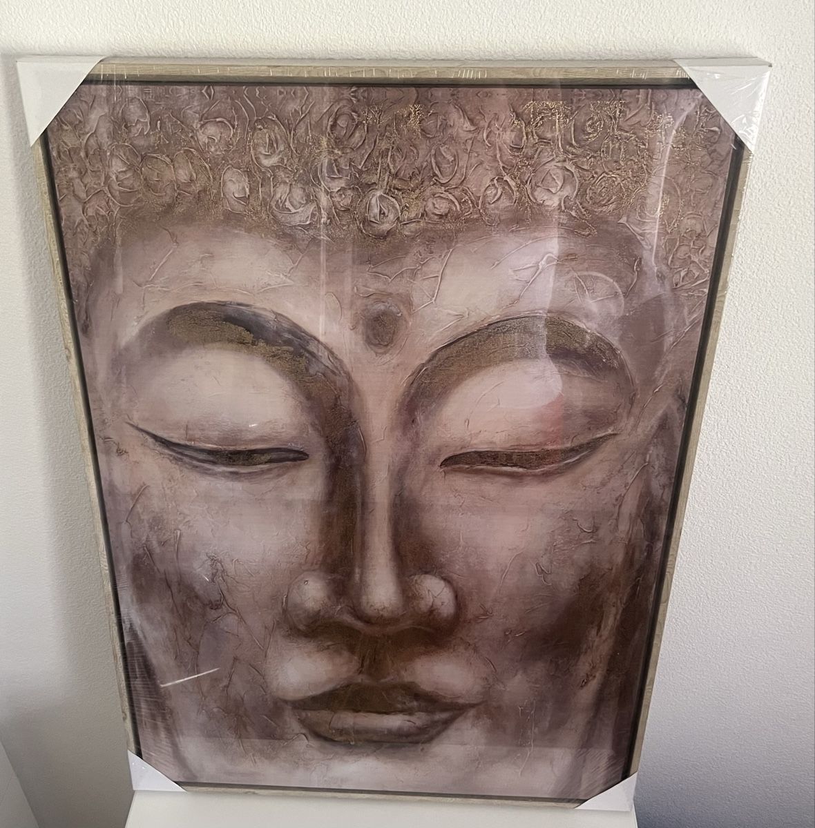 Foto & Immagini: Leinwandbild Buddha mit Holzrahmen - 69 x 96,5 cm – Nuovo e nell'imballaggio originale da Stein am Rhein venduto da Moons_of_Saturn 6