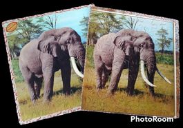 Penelope Puzzle Elefant éléphant 60 pces 22,5 x 24 cm