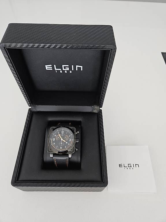 Orologi: Elgin Chronograph (Full Set) – Usato da Dübendorf venduto da ZuluStiefel 1