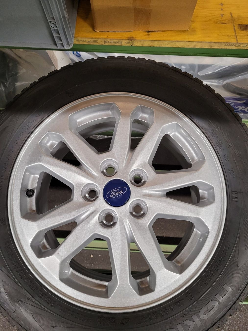 Ford Pneumatici & Ruote complete: Winterradsatz Alu zu Ford Connect – Nuovo (secondo la descrizione) da Worben venduto da Auto_Center_AG 3