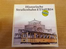 Historische Strassenbahn ET54/EB54 Bausatz, Massstab 1:87🛤️