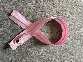 Reissverschluss rosa teilbar 45 cm 127