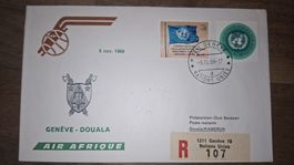 Air Afrique Geneve - Douala 05.11.1969