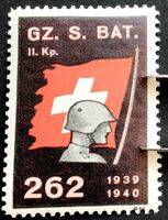 Soldatenmarke 2.WK, Grenz Schützen Kp II/262, Wi Gz 214