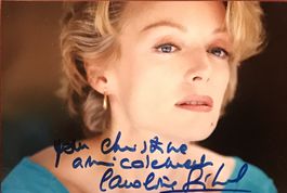 Caroline Sihol Autogramm signiert Foto 13x18cm