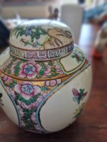 Boden Deckel Vase China handgemalt