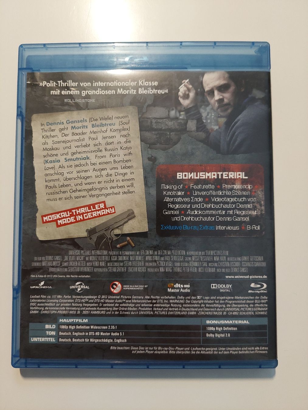 Tutti i DVDs: Bluray 'Die vierte Macht' – Usato da Uetendorf venduto da Comoladabro 2