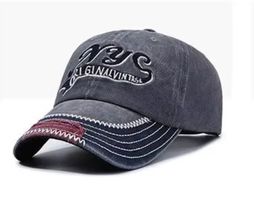 Casquette vintage brodée style rétro unisexe réglable