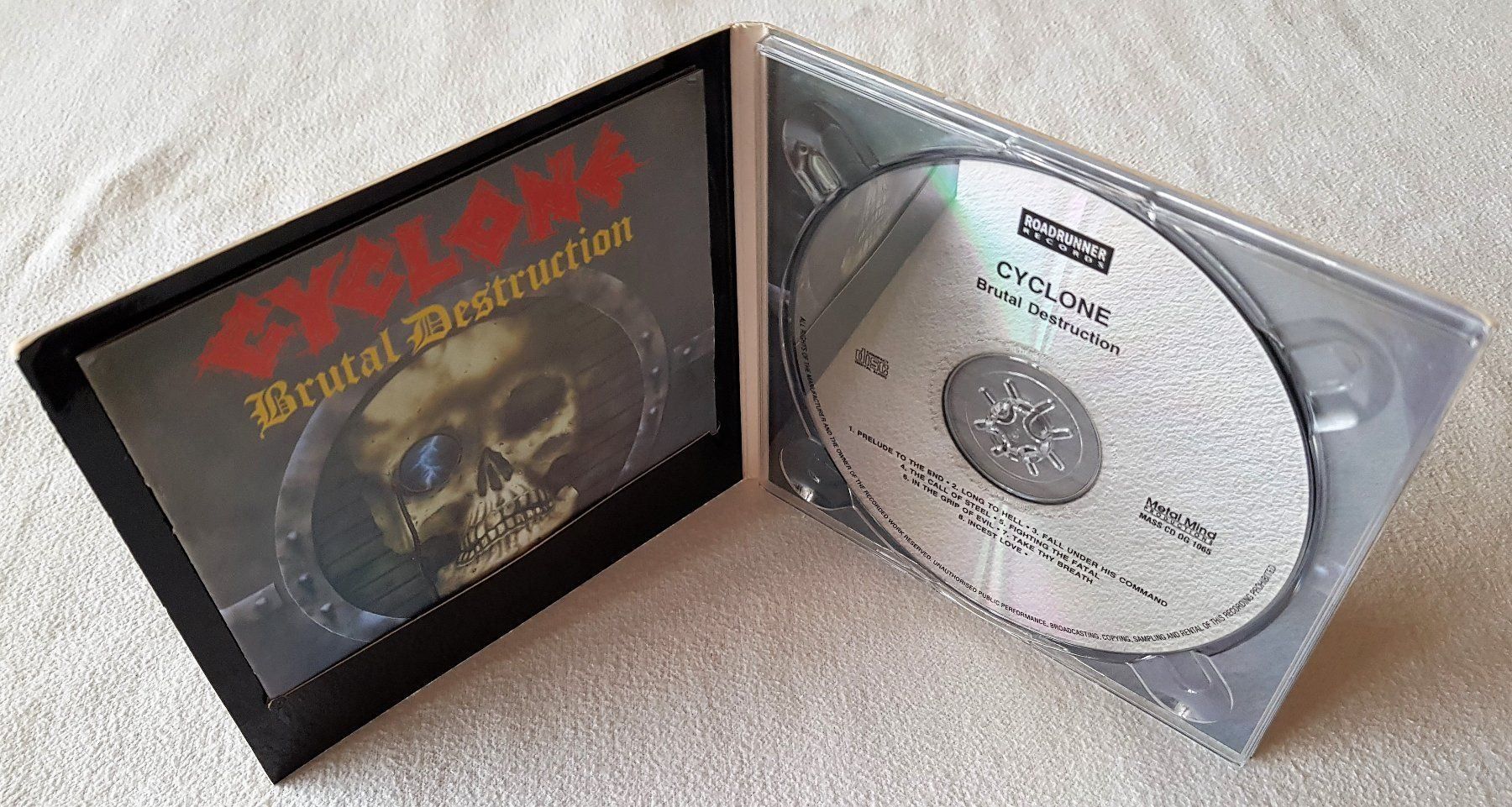 CD: Cyclone - Brutal Destruction - CD - 2007 - Limited Edition – Usato da Uster venduto da Zardodel 3