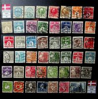 DANEMARK TIMBRES OBLITÉRÉS 1875-1936 /U927