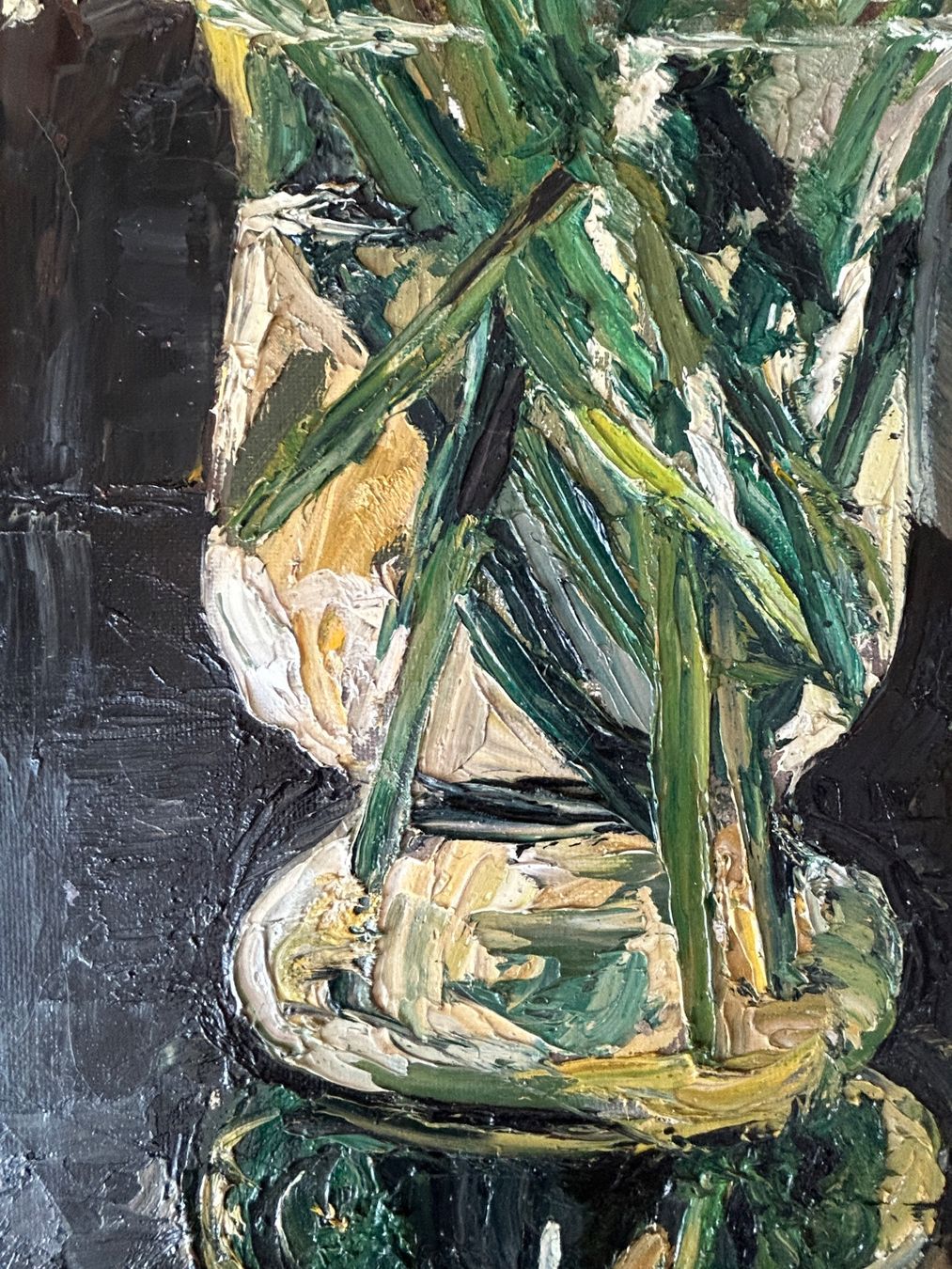 Tableaux: Original Artwork - Jacqueline Coates - Daffodils and Buddha – D'occasion à Rheinfelden par lit_b27n 6