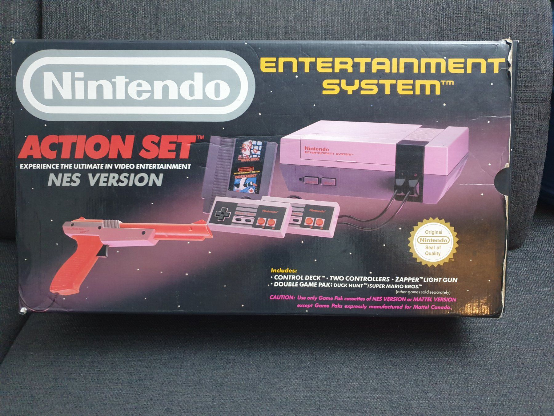 Nintendo Console: NES / Nintendo Action Set / OVP – Usato da Rain venduto da Rou_z26r