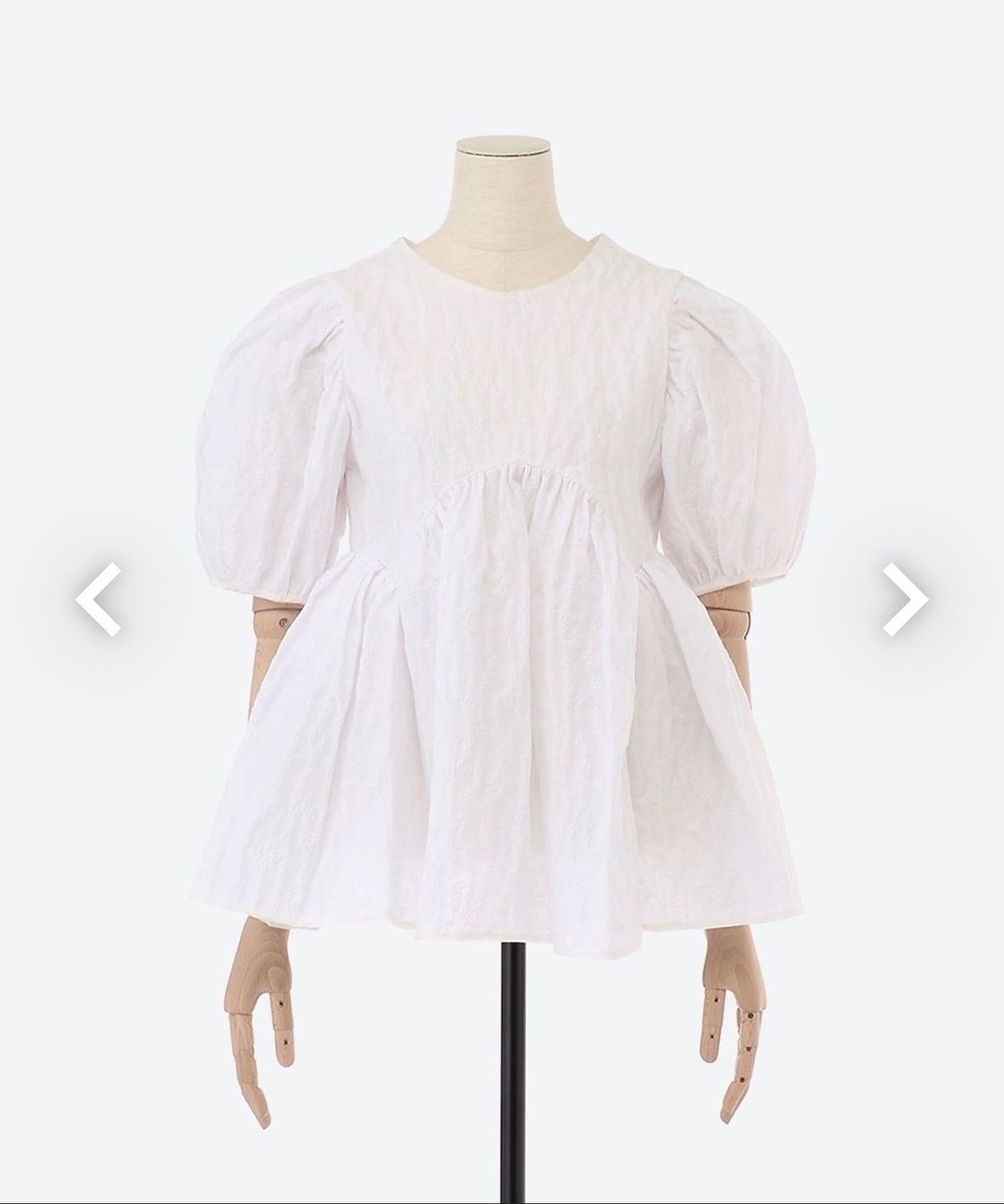 Top: Cecilie Bahnsen Bluse – Usato da Bern venduto da alcappone