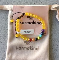 NEU: Karmakind Yellow Jade Armband mit 7 Chakren