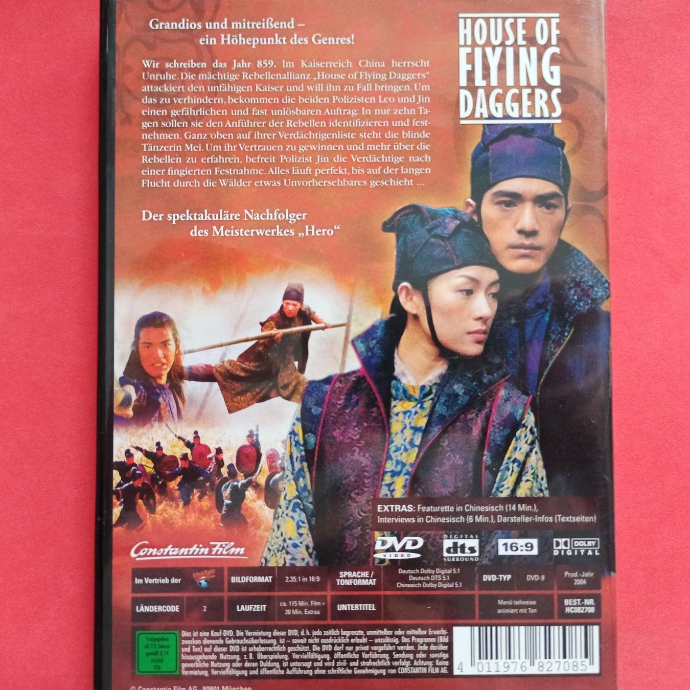 Tutti i DVDs: House of Flying Daggers – Usato da Dübendorf venduto da kb86_MOVIE 1