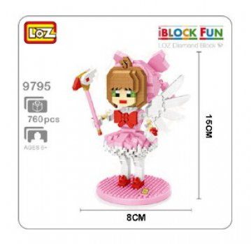 Nanoblock Kit di costruzioni: 9795 Loz - Fee (Ohne Box) – Nuovo (secondo la descrizione) da Hochdorf venduto da ruest-online
