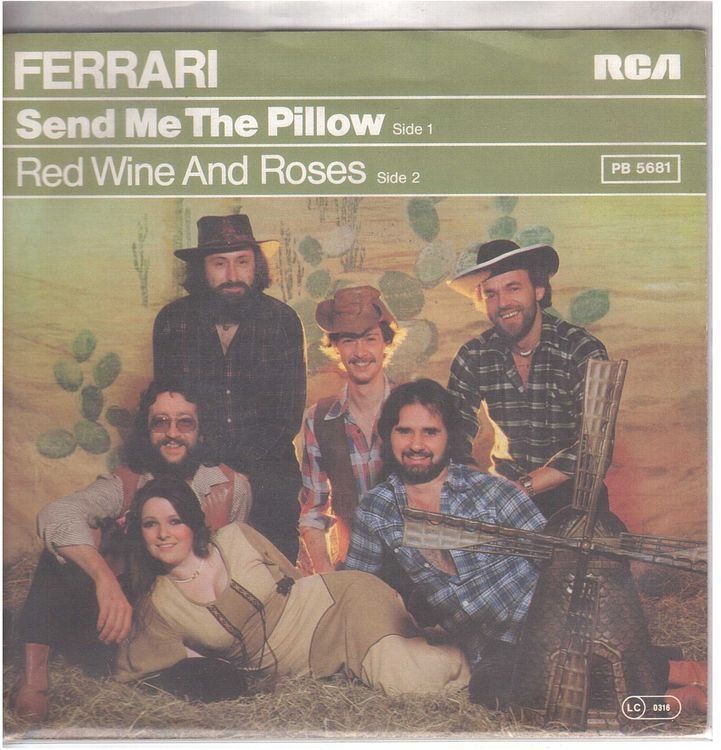 Schallplatten: Ferrari  --  Send me the pillow   Single7 – Gebraucht aus Rheinau von thespecials