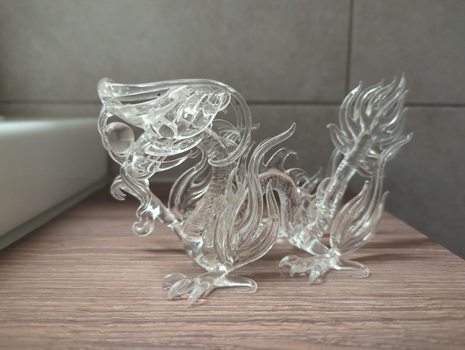 Tutte le decorazioni: Elegante Glas Drachen Figur - Perfekte Deko – Usato da Brunnen venduto da Kingphil 1