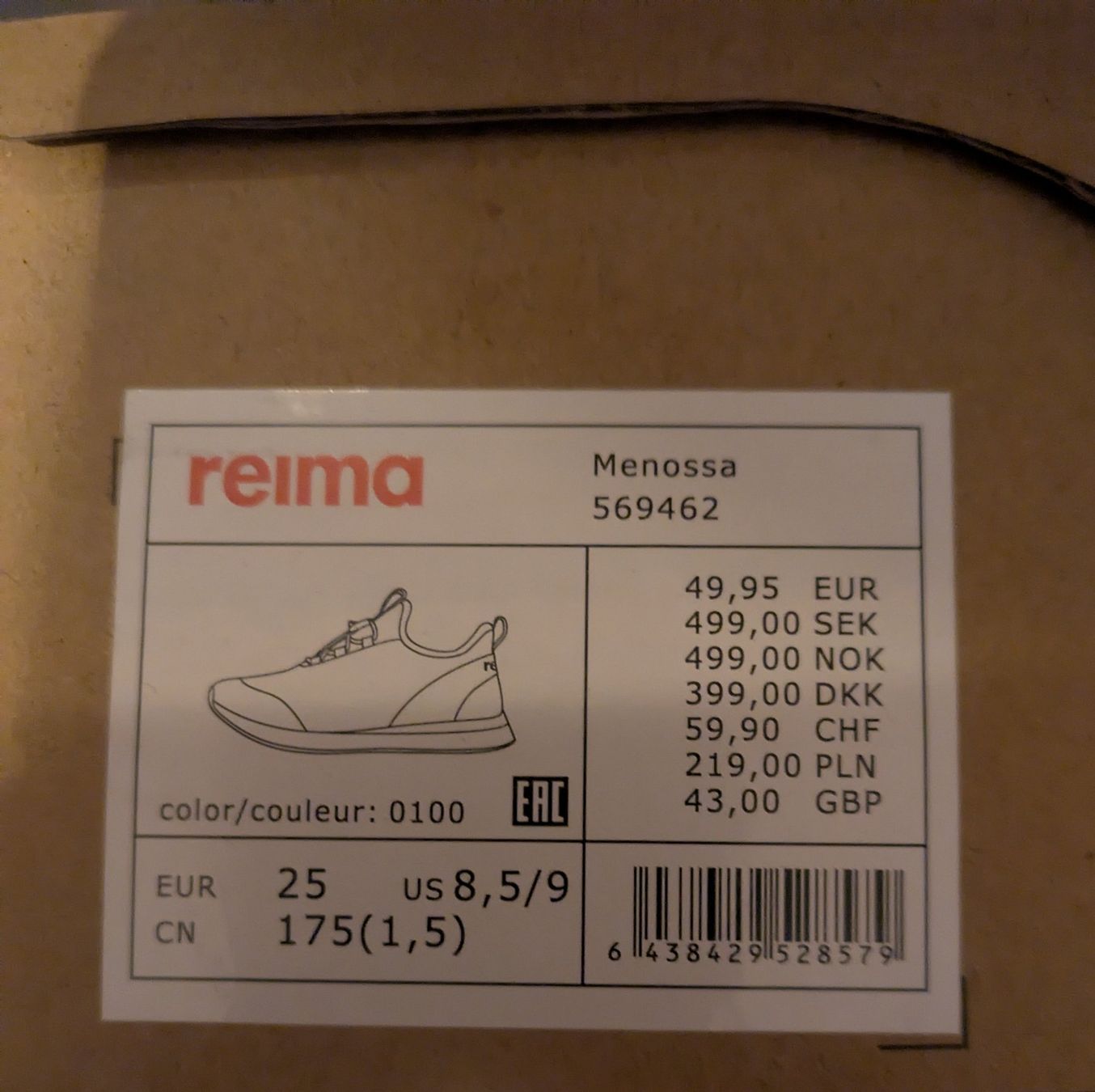 Reima Scarpe per ragazzi: Reima Kinder - Sneaker, Gr. 25 – Usato da Winterthur venduto da PMeyja03 6