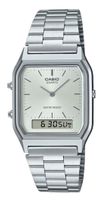 ⌚ Unisex Uhr ®CASIO Vintage Analog Digital Silber 29mm NEU
