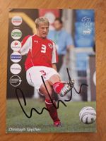 Chtistoph Spycher Autogrammkarte Schweizer Nati