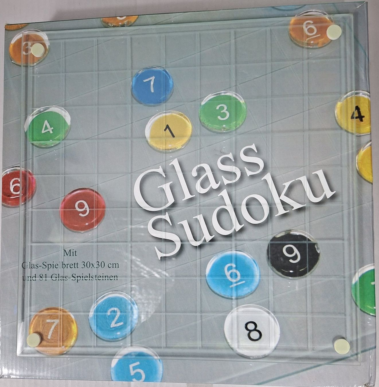 Giochi: GLASS SUDOKU Mit Bunten Glassteinen – Usato da Seuzach venduto da VT-Collections2 2