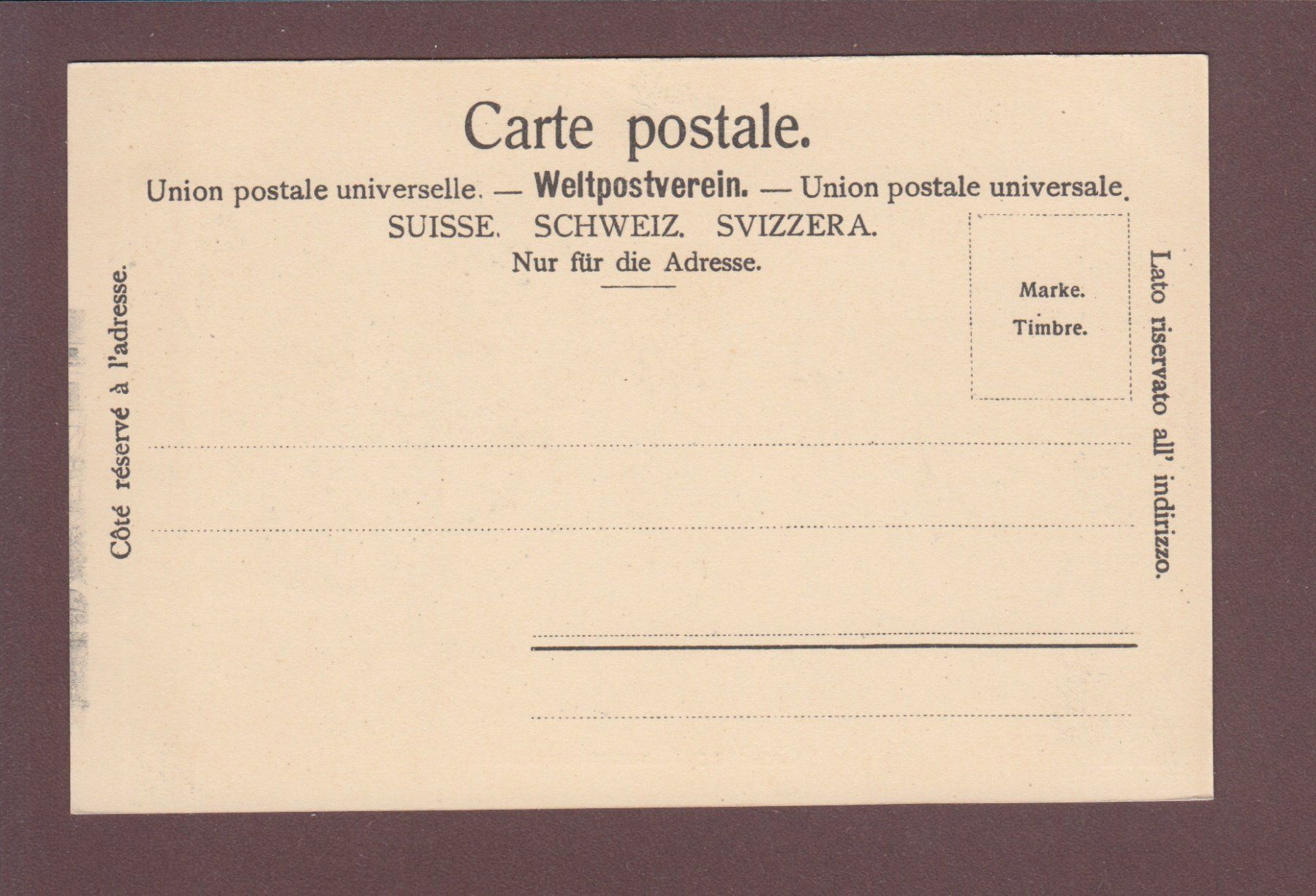 Cartoline postali: GENEVE - Monument National – Usato da Pully venduto da nicecards 1