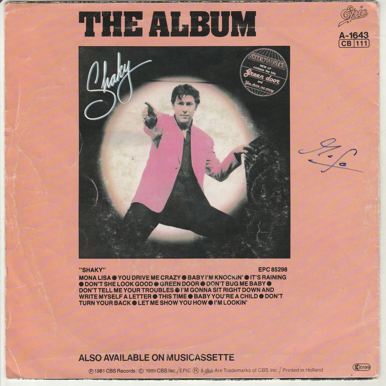 Schallplatten: Shakin' Stevens - It's raining 7" Vinyl 1981 – Gebraucht aus Tübach von JamesStone 1