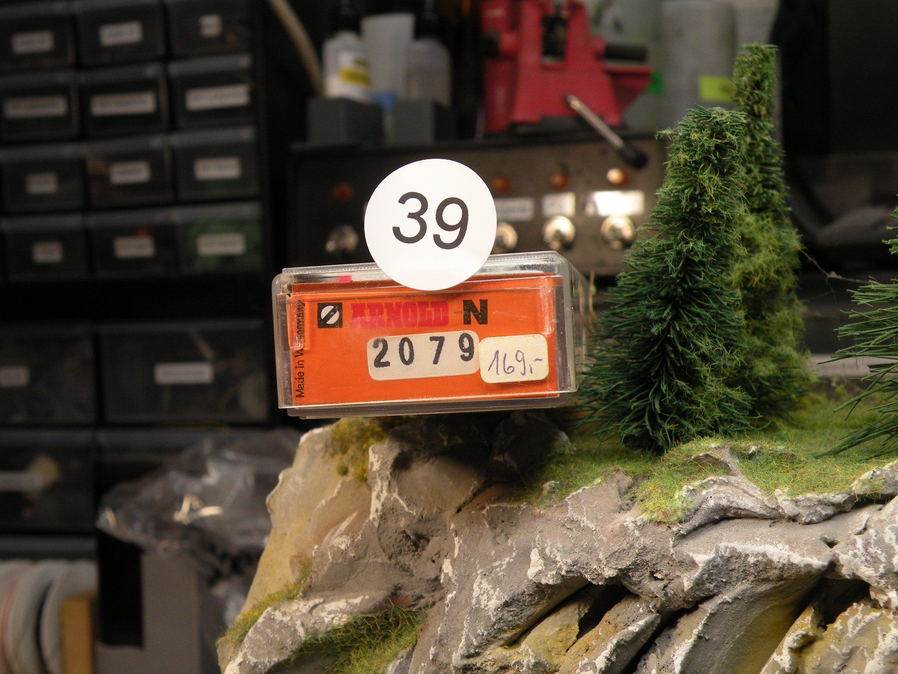 Arnold Modellini di ferrovie: Traktor Arnold Spur N rot – Usato da Steffisburg venduto da loki36 3