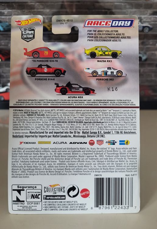 Hot Wheels Porsche 962 GReddy Race Day Premium (Neu und ...