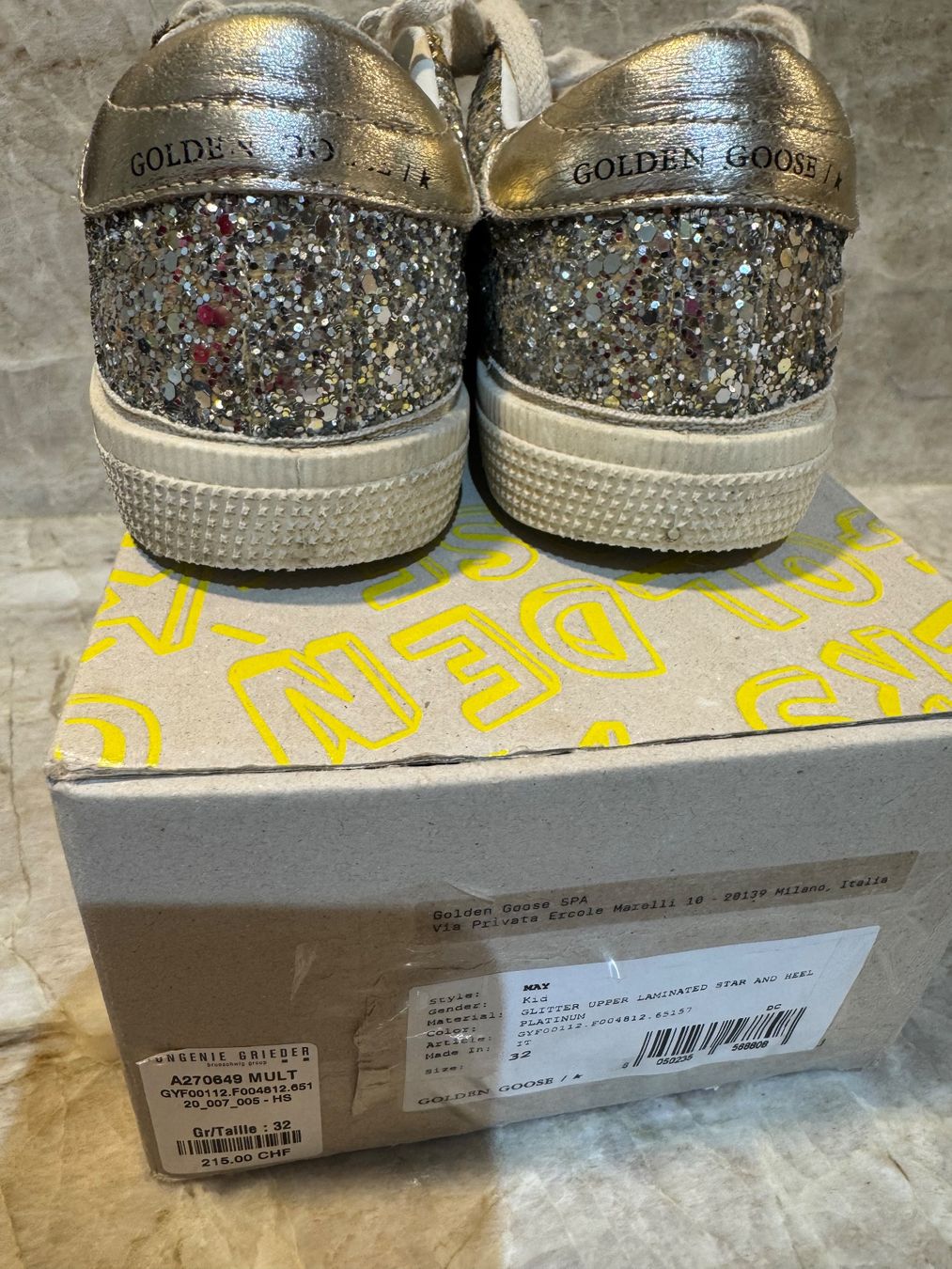 Golden Goose Scarpe per ragazze: Basket Golden Goose T32 – Usato da Conches venduto da chn_hgl6 4