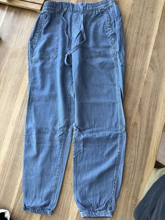 Leichte Sommerhose Damen, Jeans-Optik, Grösse XS