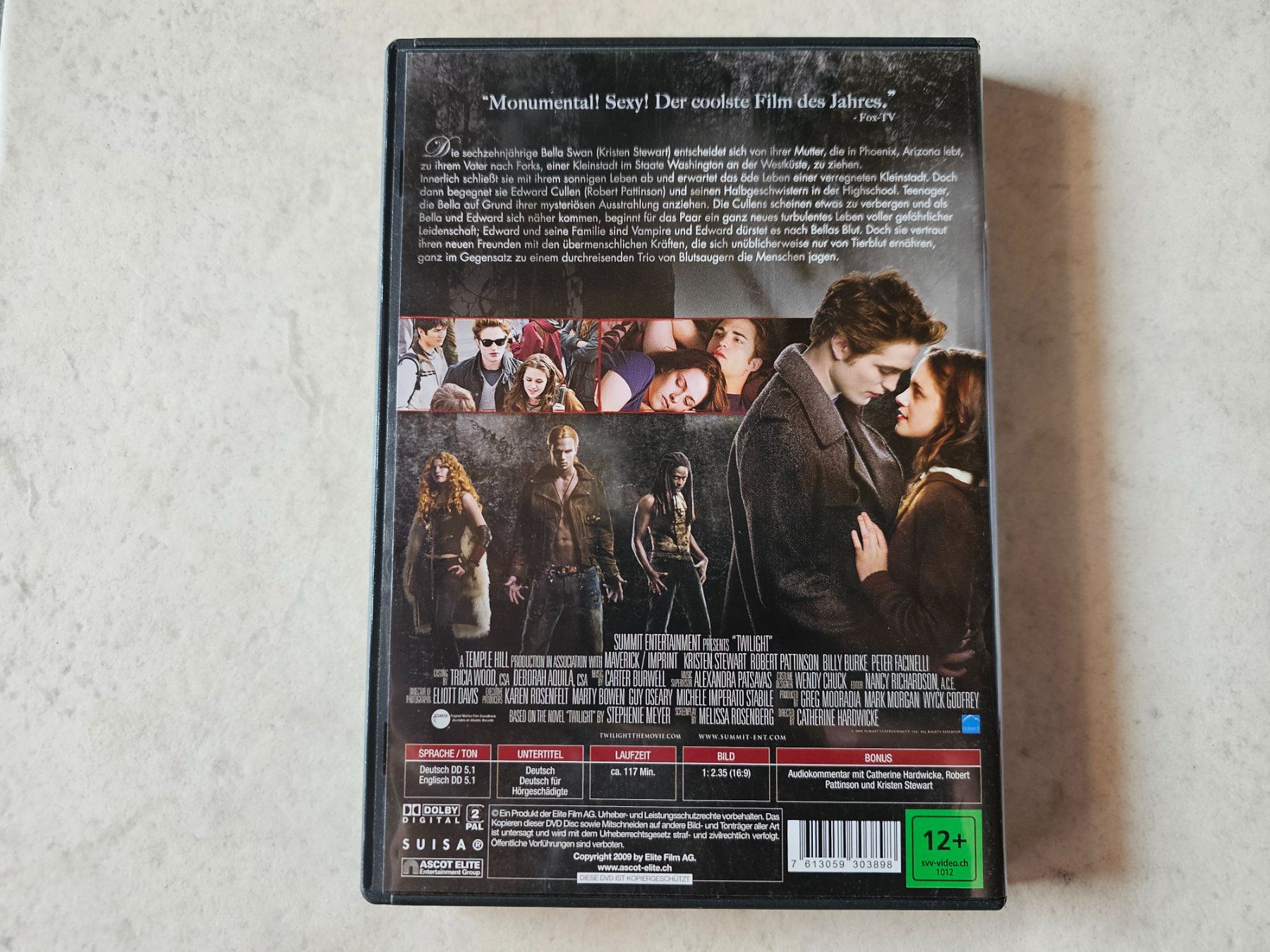 Tutti i DVDs: Twilight  -  Biss zum Morgengrauen – Usato da Schneisingen venduto da backstore24 1