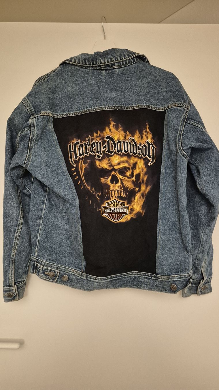 Harley-Davidson Jacken: Harley Davidson Jeansjacke – Neu (gemäss Beschreibung) aus St. Gallen von justmeeee