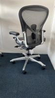 Herman Miller Aeron Remastered Polished Aluminium
