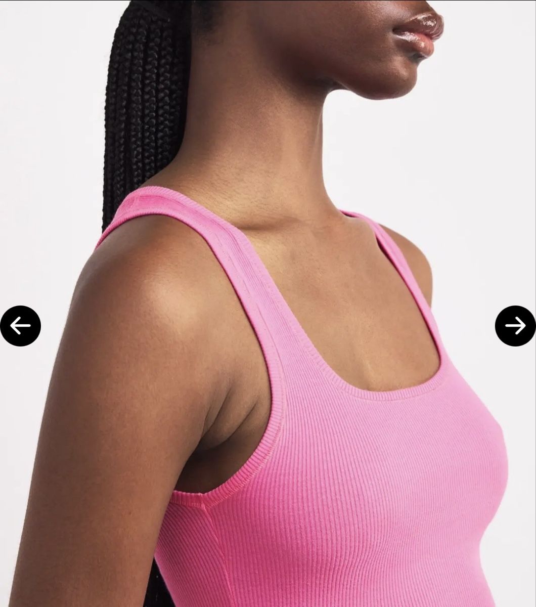 Skims Tops: Skims Ribbed Pink set size L – Gebraucht aus Zürich von Linen218 2