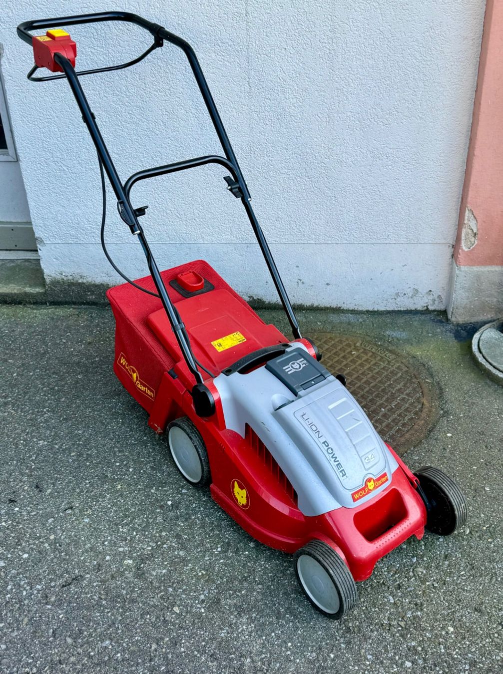 Wolf Garten Rasenmäher: Wolf Garten Expert 37 Elektro-Rasenmäher – Gebraucht aus Root von