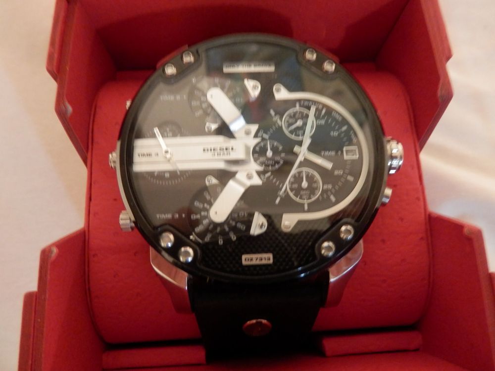 Diesel Herrenuhr Big Daddy Chronograph DZ7313 mit Box 1