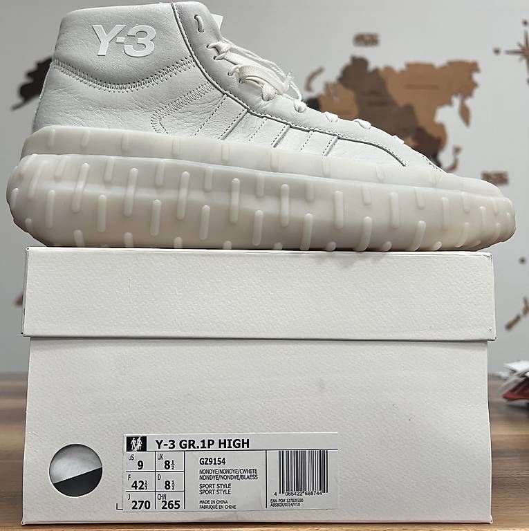 Herrenschuhe: Y-3 GR.1P HIGH NONDYE/NONDYE/CWHITE – Gebraucht aus Bassersdorf von vol_5zcz