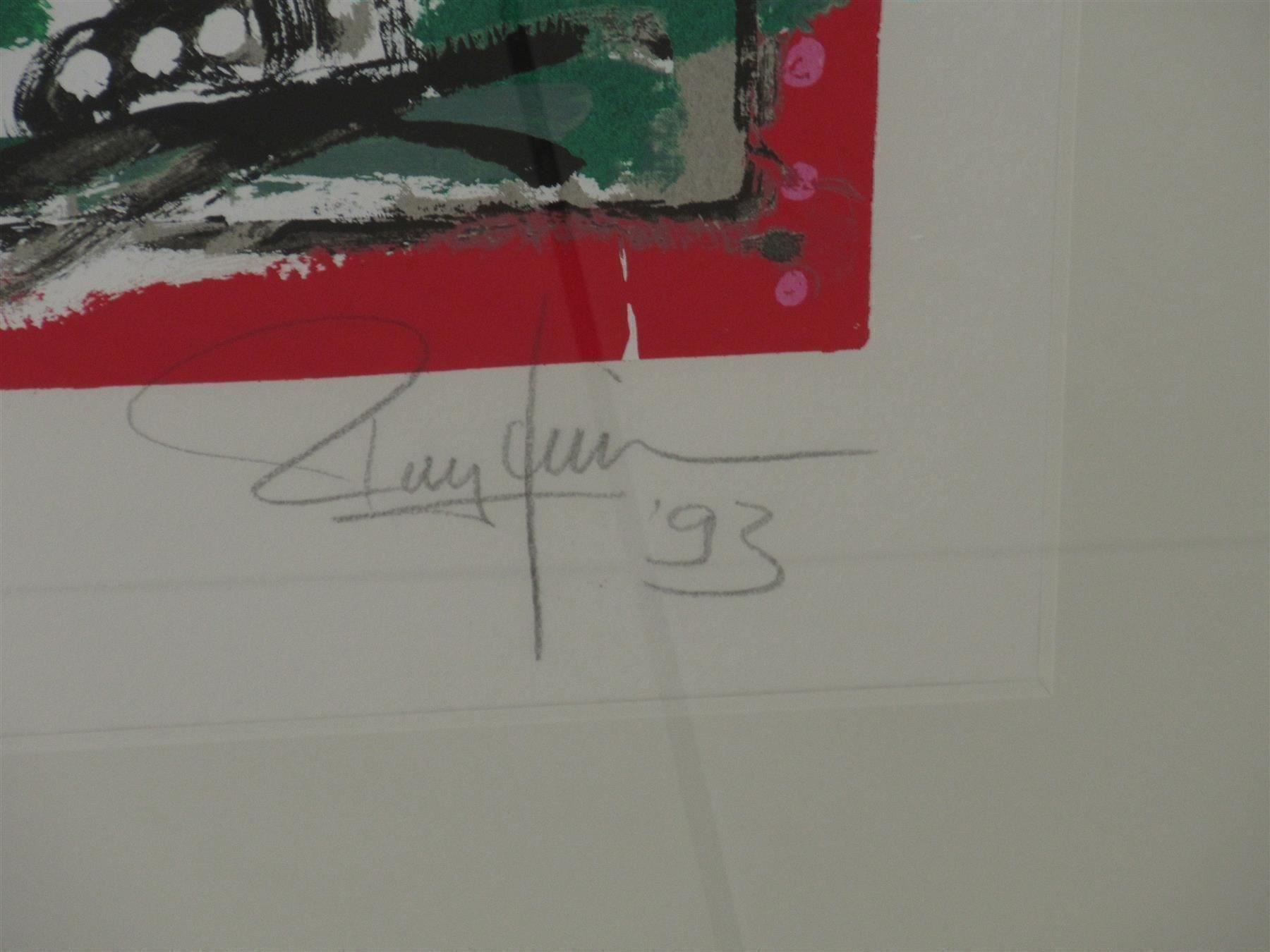 Grafica & Litografie: Rolf Knie BÄRENAKROBATIK  handsig./-num. – Nuovo (secondo la descrizione) da Weinfelden venduto da Kunst2010 3