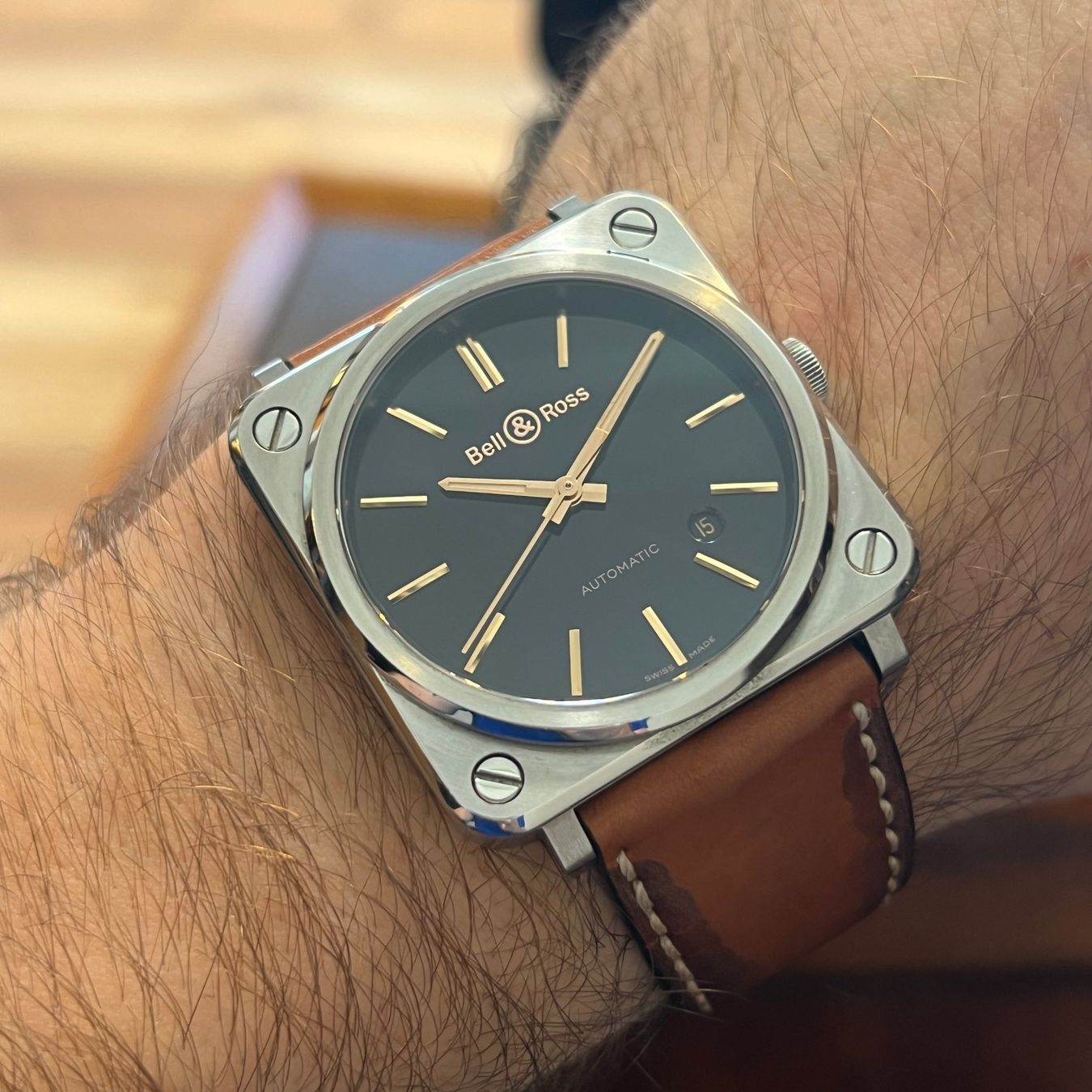 Bell & Ross Orologi: FLASH SALE Bell & Ross BRS Back Dial Automatic BRS-92-S – Usato da Carouge GE venduto da Watchaser 3