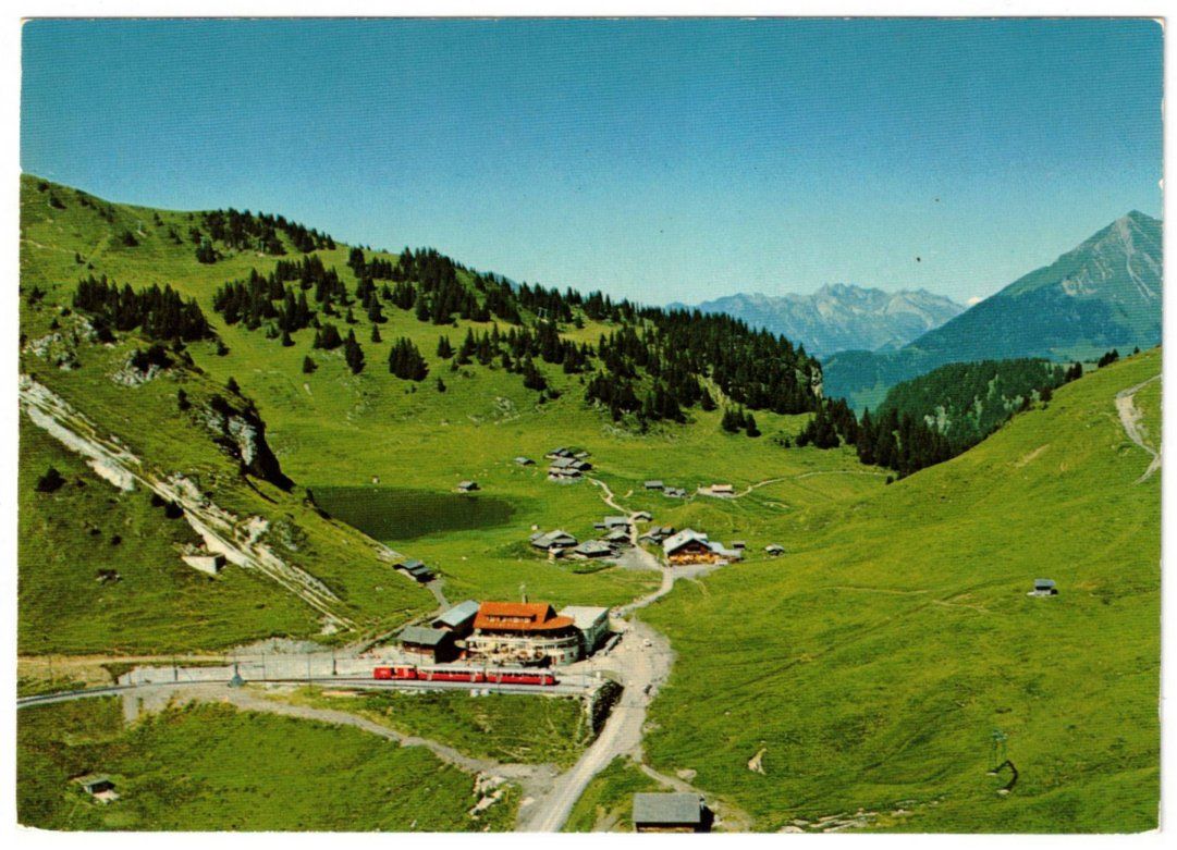 Ansichtskarten: Villars -Col de Bretaye – Gebraucht aus Binningen von Mountainrider