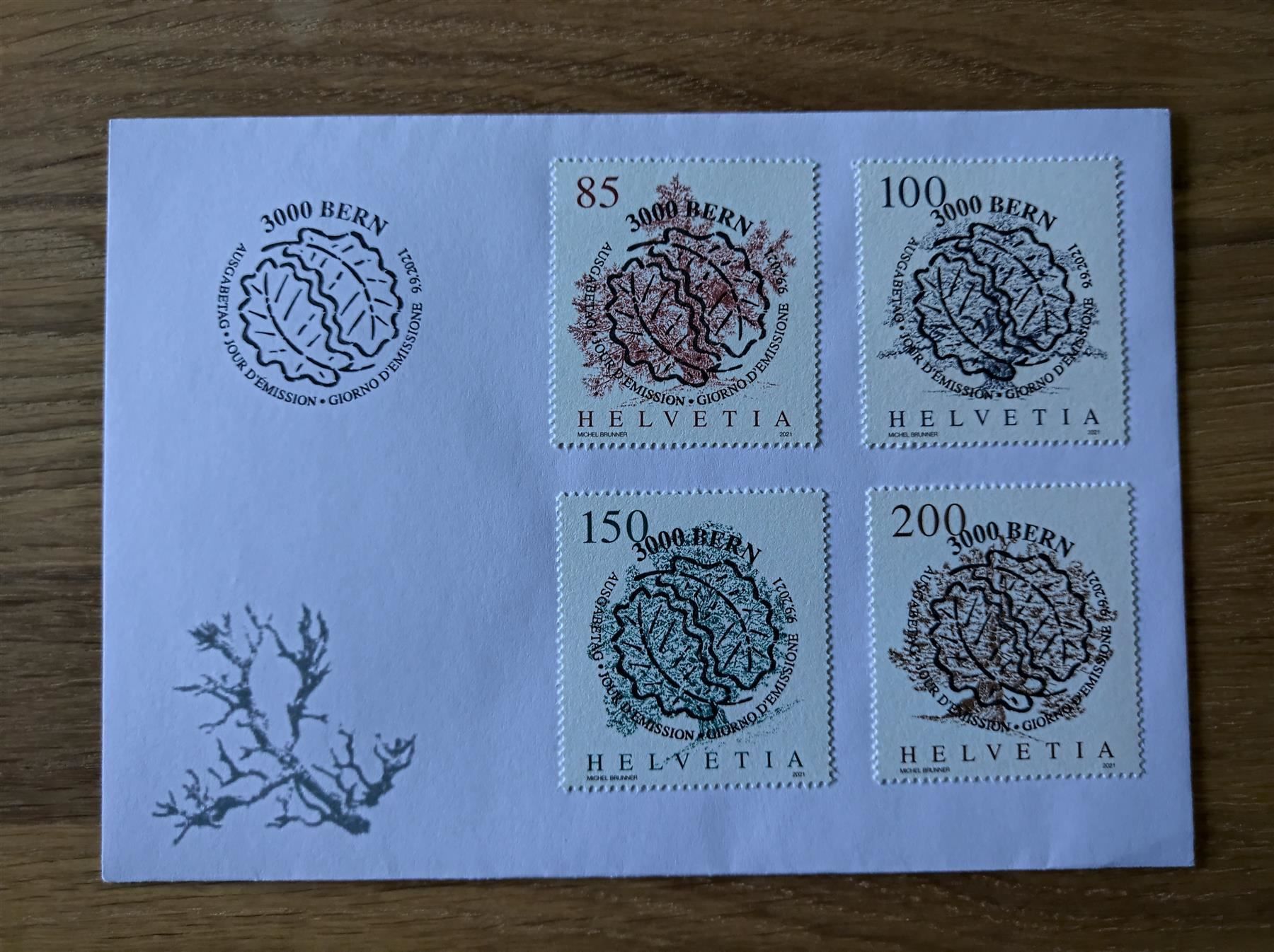 Tutti i francobolli: FDC Bäume 2021, Format C6 – Usato da Rickenbach SO venduto da Bytebull