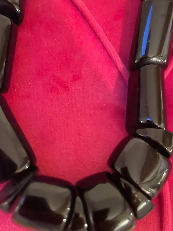 Catenine: Kette schwarz Harz – Usato da Basel venduto da cri_5ljc 1