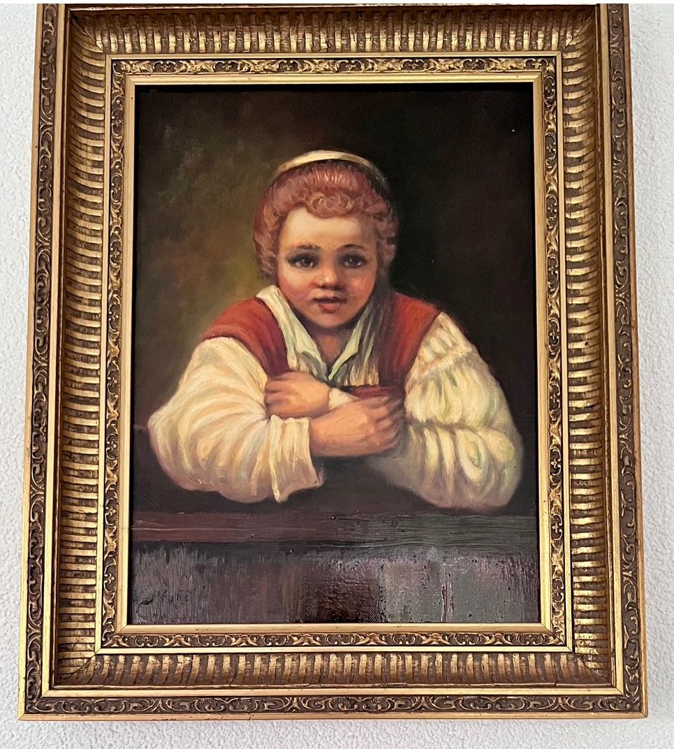 Foto & Immagini: Bild auf Leinwand signirte – Usato da Rutschwil venduto da joz_w5mj 1