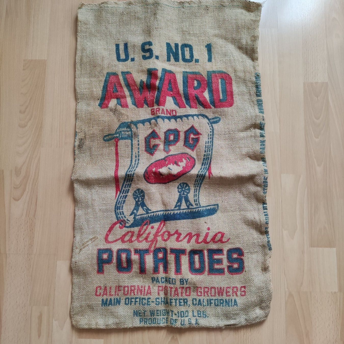 Borse: Sac de pommes de terre CPG – Usato da Orbe venduto da ecilea